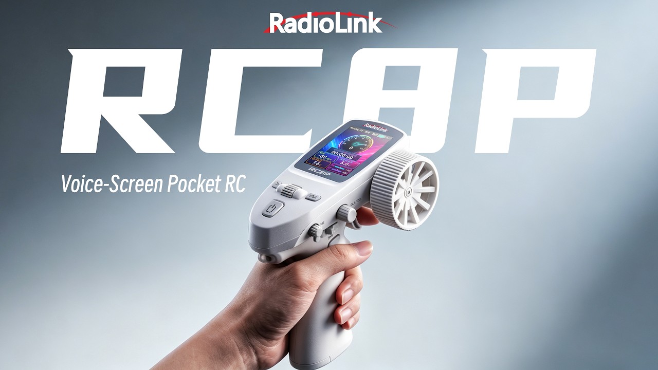 Vysielač RC8P (čierny) s prijímačom R8FG