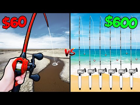 $60 vs $600 Saltwater Budget Fishing Challenge