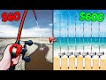 60 Vs 600 Saltwater Budget Fishing Challenge