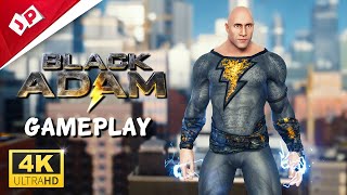 Black Adam Gameplay with Electric Power