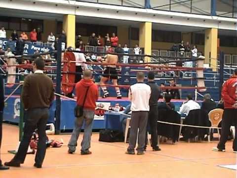 Alvaro Terrero vs Mario Ostos final Cto. Andalucia kick-boxing.