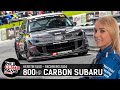 800hp Carbon Subaru Impreza - Kerstin Taus || Hill Climb Rechberg 2024 ☆