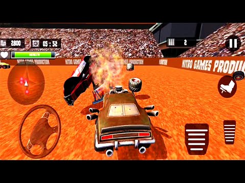 Monster Truck Demolition Derby Games：Demolition Derby Car Crash #4 - Android Gameplay