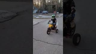 corbin 50cc with training wheels