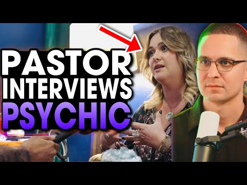 Pastor interviews a PSYCHIC in her reading room! (Reaction)