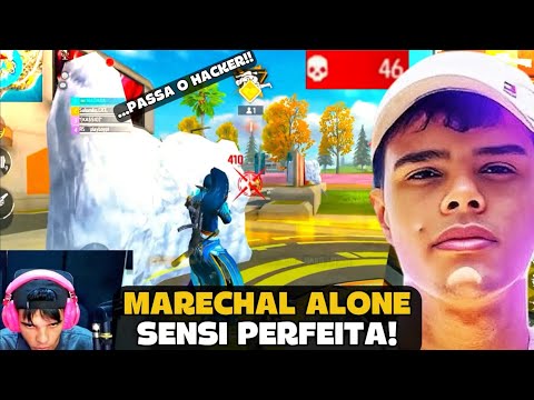 MARECHAL LIMPOU O MAPA COM A SENSIBILIDADE PERFEITA! FREE FIRE - MARECHAL HIGHLIGHTS