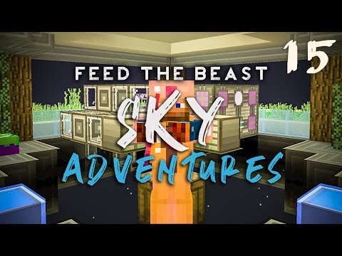 FTB Sky Adventures Ep. 15 Thermal Innovation + Flux Infused Armor