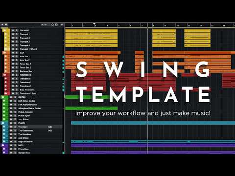 Big Band Cubase's Template TRAILER