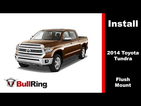 Bullring Installation Toyota Tundra Flush Mount