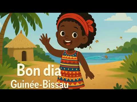 Apprendre à dire Bonjour dans 7 langues africaines 🥁 | Comptine pour enfants – Les Petits Tambours