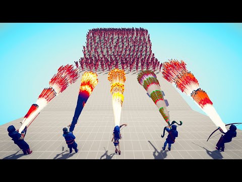 100x CLUBBERS vs 5x EVERY GOD - Totally Accurate Battle Simulator
