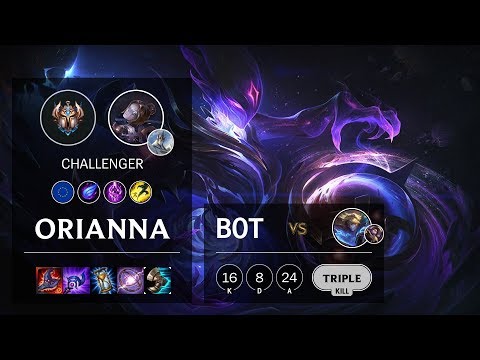 Orianna Bot vs Ezreal - EUW Challenger Patch 10.4