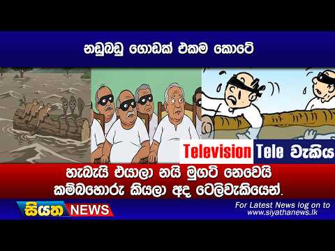 නඩුබඩු ගොඩක් එකම කොටේ, හැබැයි එයාලා නයි මුගටි නෙවෙයි කම්බහොරු කියලා අද ටෙලිවැකියෙන්.