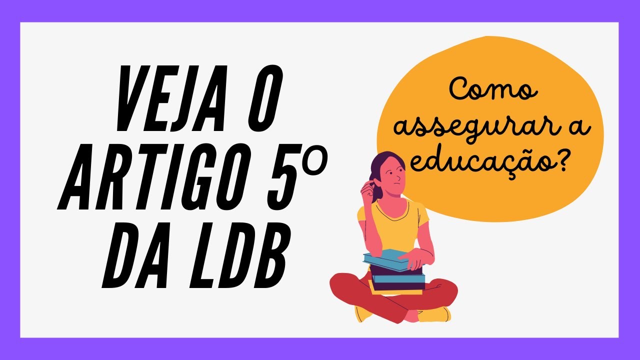 COMO GARANTIR O ACESSO À EDUCAÇÃO BÁSICA? - LDB Art. 5° [ATUALIZADO]