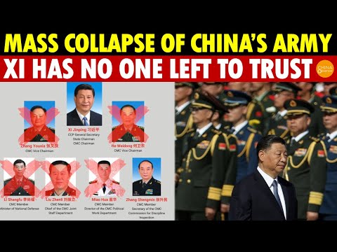 5 Out of 7 Military Commission Members Purged, Army Hollowed, Xi Has No One Left to Trust