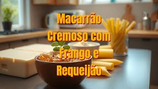 Macarrão Cremoso com Frango e Requeijão. ???? Macarrão Cremoso em 20 Minutos⏱️ Restaurante em Casa ????