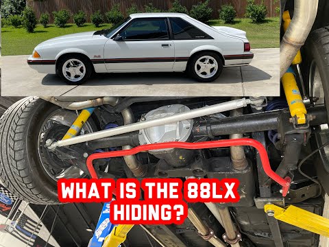 1988 LX 5.0 project -  Underside review - What secrets is it hiding?