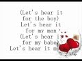 Let's Hear it for the Boy (Lyrics)