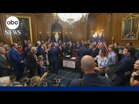 White House declares 'VICTORY' after House passes megabill