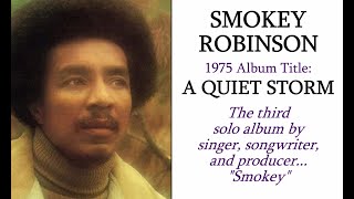 Smokey Robinson - "Wedding Song" (HQ) w-Lyrics (1975)