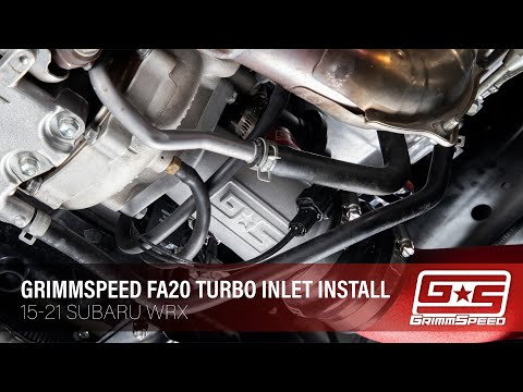 GrimmSpeed VA Cast Inlet Install - 15-21 WRX