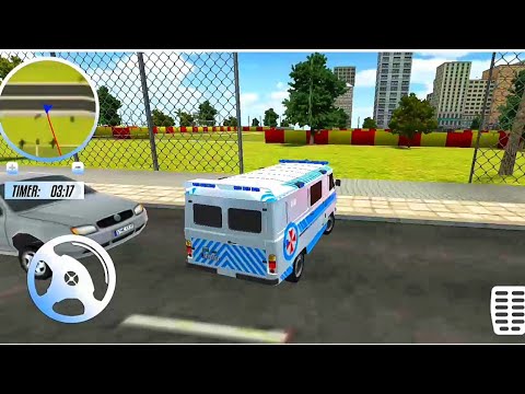 Ambulance driving simulator 2020 - Stickman Ambulance Roof Jumping - Android Gameplay #12