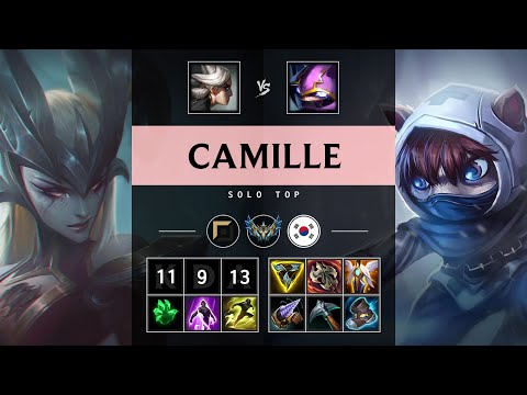 Camille Top vs Kennen - KR Challenger Patch 25.13