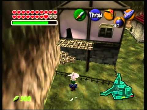 Ocarina of Time - Cow Locations Outtakes
