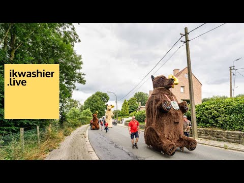 Tiende Berenfeesten Vlierzele met stoet, zegening en berenworp - ikwashier.live bij Gezinsbond