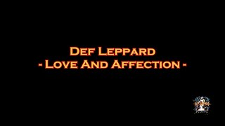 Download lagu Def Leppard - 'Love And Affection' HQ/With Onscreen Lyrics! mp3 Download lagu Def Leppard - 'Love And Affection' HQ/With Onscreen Lyrics! mp3