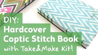 DIY Coptic Stitch Book with Take&Make Kit