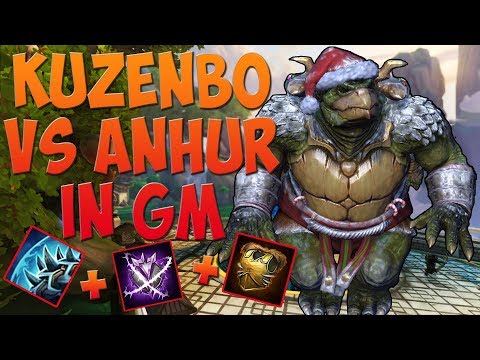 HOW TO BEAT A GM ANHUR AS KUZENBO - Grandmasters Ranked 1v1 Duel - SMITE