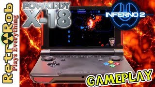 Inferno 2: Dual Stick Android Shooter on the Powkiddy X-18