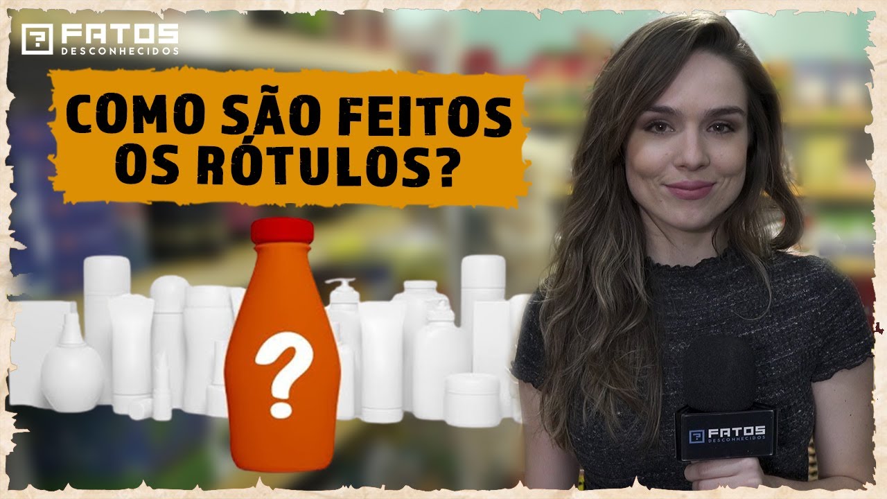 Como os rótulos de produtos são feitos?