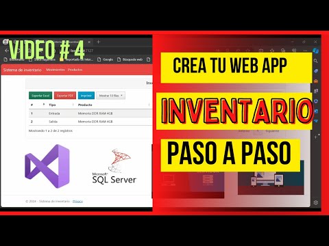 Desarrolla una Web App de Inventario con C Guía paso a paso Parte 4