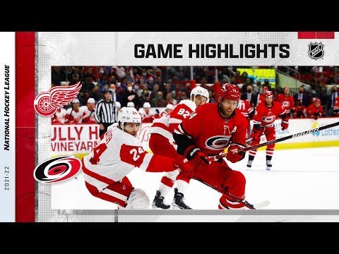 Detroit Red Wings vs Carolina Hurricanes | December 16, 2021 | Game Highlights | NHL Regular Season
