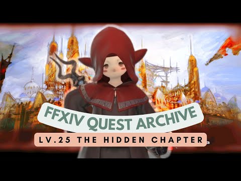 Thaumaturge: Lv.25 The Hidden Chapter // FFXIV Quest Archive