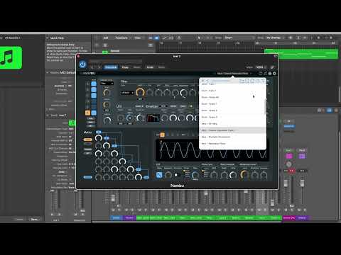 I enjoyed this: Nambu synth for iPad/MacOS