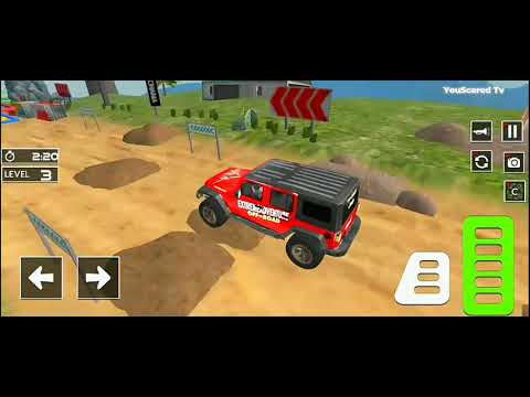 Offroad 4x4 Luxury Jeep Driving Simulator 3D- Extreme Adventure Uphill SUV Driver - Android Gameplay