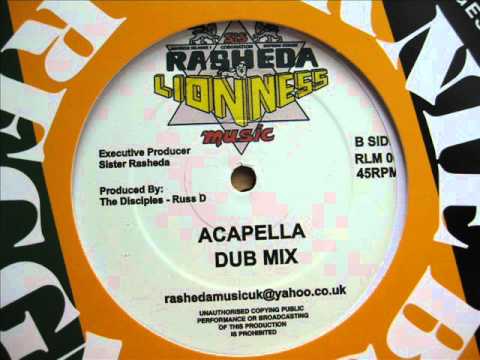 12" Side B: Sis Rasheda - Hail H.I.M. Acapella + Dub Mix