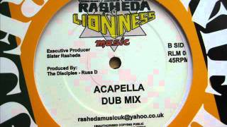 12" Side B: Sis Rasheda - Hail H.I.M. Acapella + Dub Mix