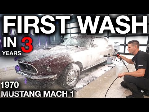 Thumbnail for First Wash in 3 Years 1970 Ford Mustang Mach 1 by Ford Mustang II, North American, Ford Mustang, video, Ford Mustang I, Car, Vehicle, vide, video i