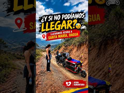 ¿Y SI NO PODÍAMOS LLEGAR? 😰🏍️ | Llevamos ayuda a Santa María, Dagua #horizonteenmoto #motoviajero