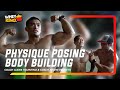 PHYSIQUE POSING BODYBUILDING CHALLENGE! With Coach Archie and Coach ng Bayan!