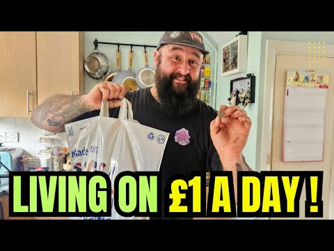 Living on £1 a Day – limited budget food challenge in 2025 
