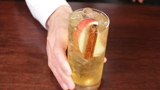 Apple Moonshine Ginger Beer Cocktail