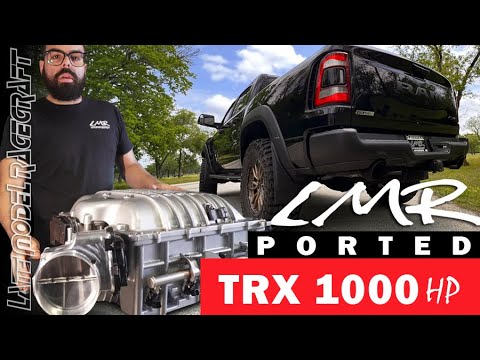 LMR RAM TRX 1000HP - Kong Performance Ported Supercharger