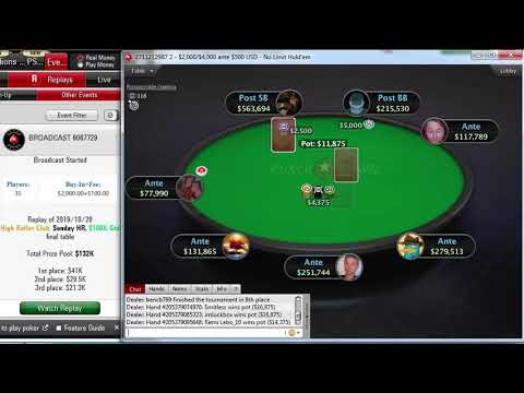 Replay | "probirs" Final table PokerStars High Roller Club: $2,100 Sunday HR, $100K Gtd Oct 20, 2019