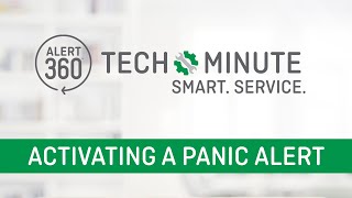 Alert 360 GC2e Activating A Panic Alert
