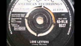 Love Letters=  Ketty Lester  #5  1962  great song